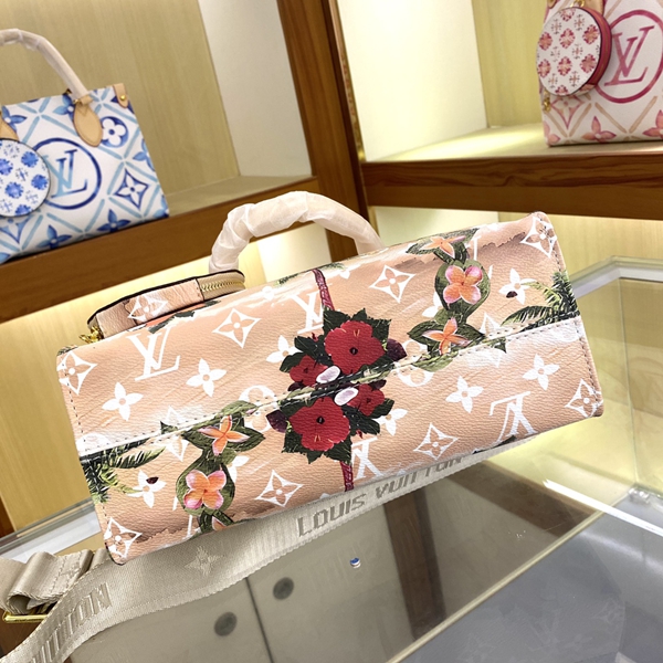 ルイヴィトンバッグ素材ディテール